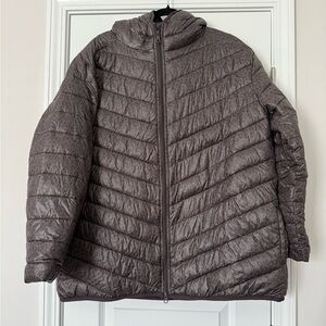 Women's Cheetah Puffer Jacket Offline by Aerie